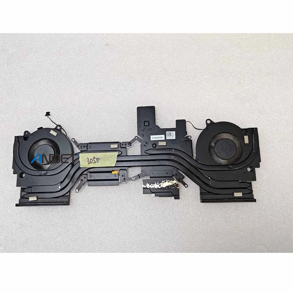 

Used For DELL G15 5510 5511 5515 Laptop CPU GPU Cooling Fan With Heatsink 3050 Graphics Card Accessories
