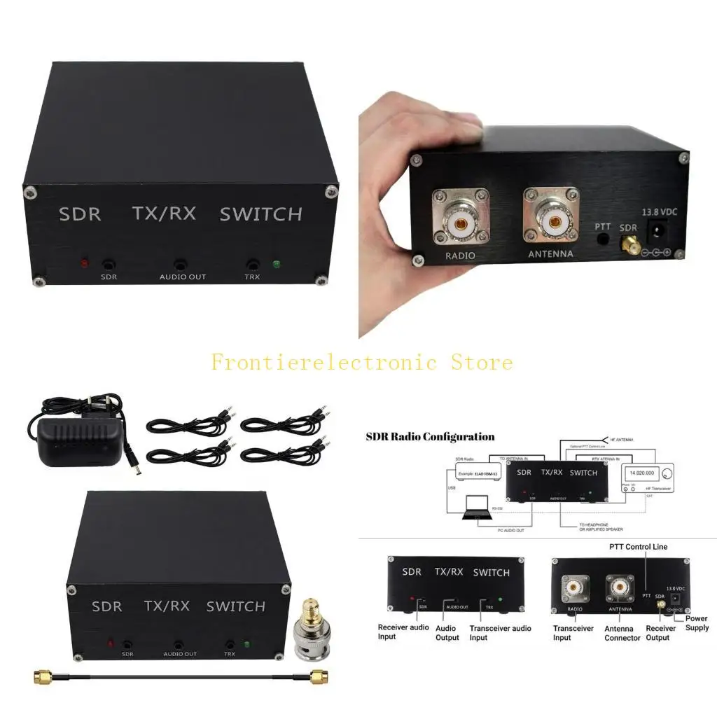 G8DB Receiver Transmit Switching, Minimal Loss High RX Isolation For Radio Operate