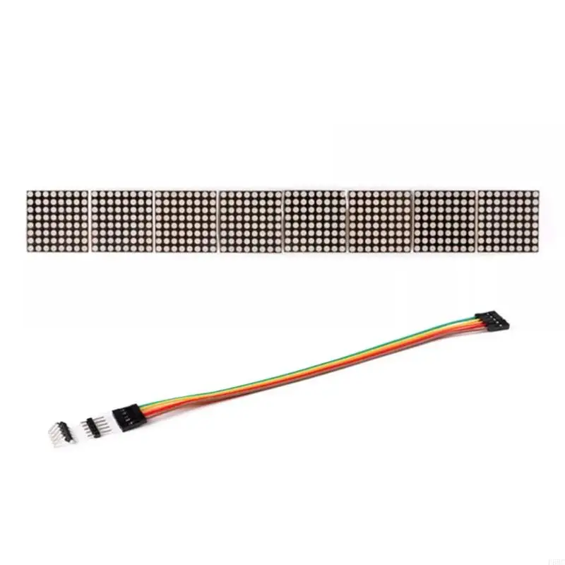 F68C MAX7219 8x8 LED Dot Matrixes Display Module for Microcontroller Integration