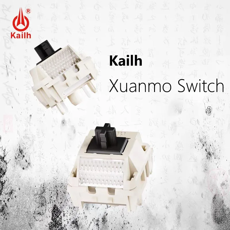 

Kailh Customization HIFI Linear XuanMo Switch RGB 5 Pin 40g Factory Lubrication DIY Gamers Mechanical Keyboard Hot Swap Switches