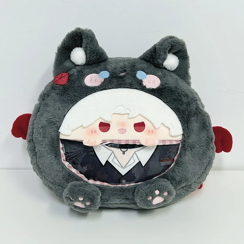 귀여운 사랑과 깊은 우주 플러시 가방 귀여운 여성 백팩 애니메이션 이타백 라파엘 실러스 제인 플러시 장난감 게임 주변기기