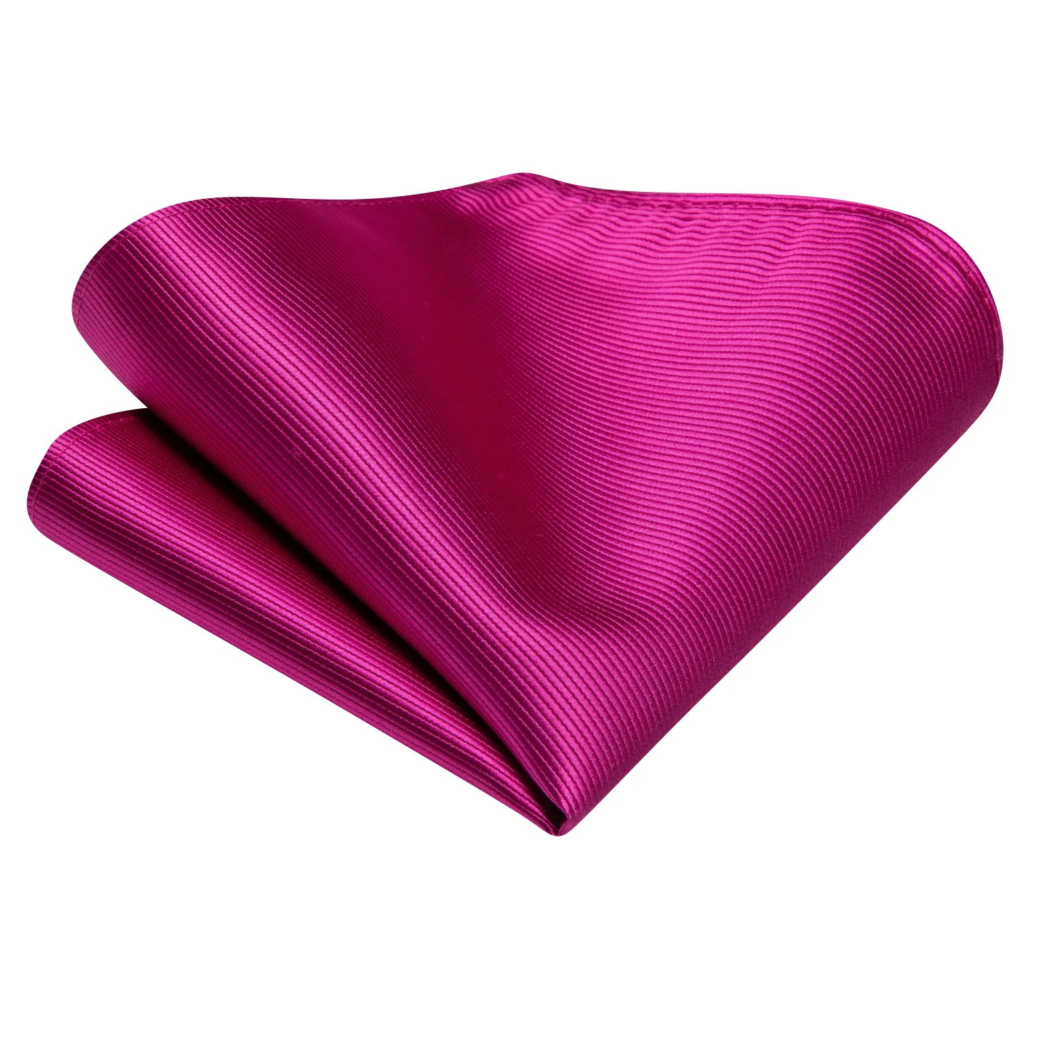 Dasi Pria Warna Pink Terang Hi-Tie, Sapu Tangan, dan Kancing Manset untuk Aksesori Tuxedo, Dasi Mewah Klasik untuk Pernikahan dan Pesta dari Bahan Sutra
