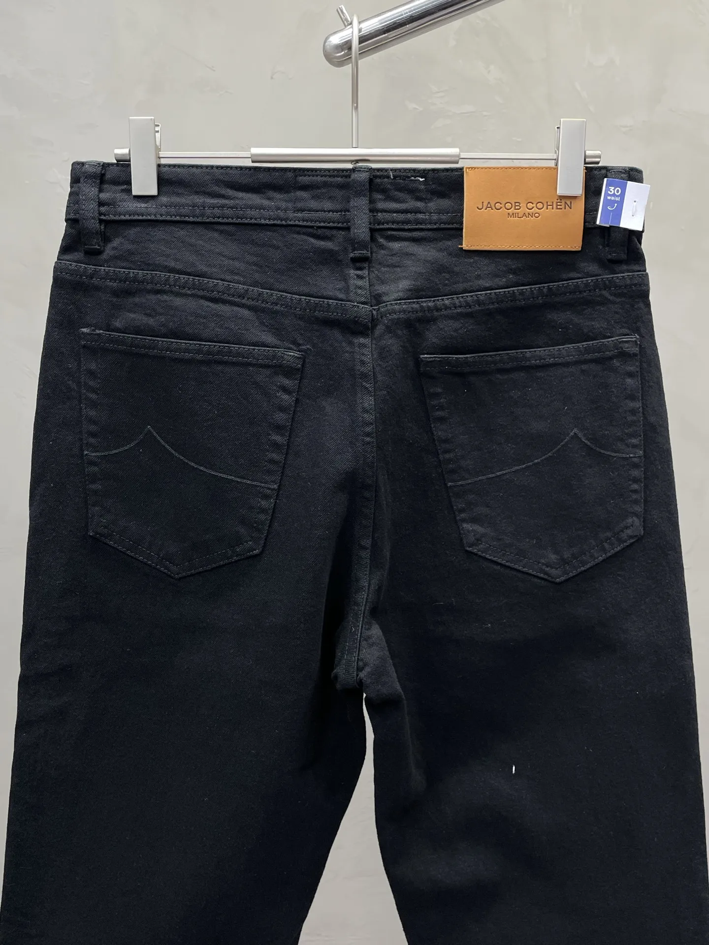 

BLSK CPRT Jeans Thick Cotton Men 2025 Autumn Winter new Embroidery warm quality Fashion straight outdoors size 30-38 Black Pants