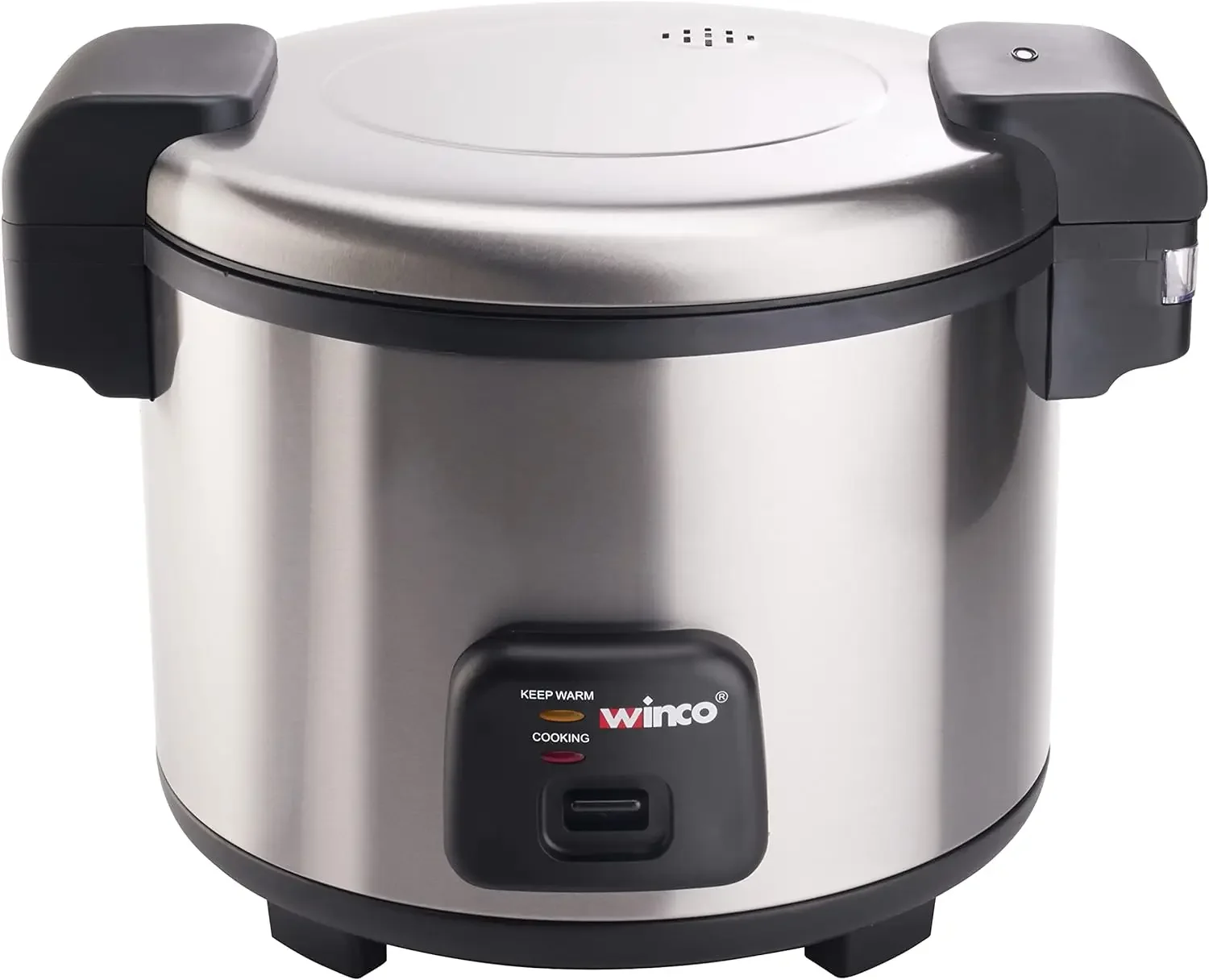 For Winco Commercial-Grade Electric Rice Cooker with Hinged Cover, 30 Cup