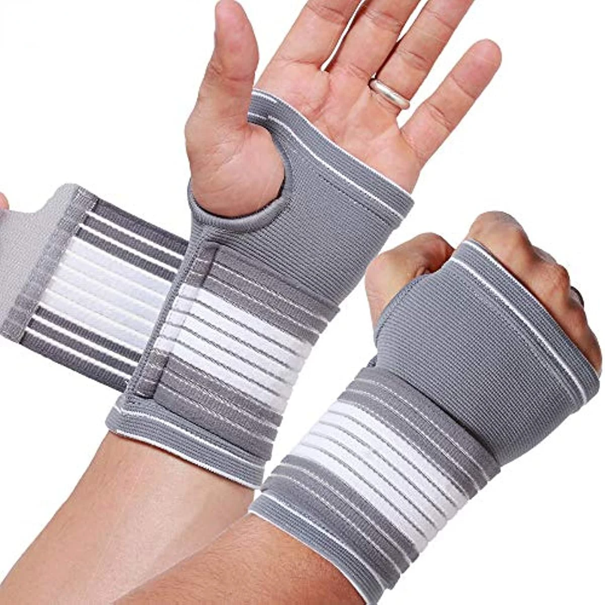 1PC Adjustable Compression Thumb Fixed Wrist Support Sports Wrist Thumbs Hands Arthritis Splint Support Protective Guard