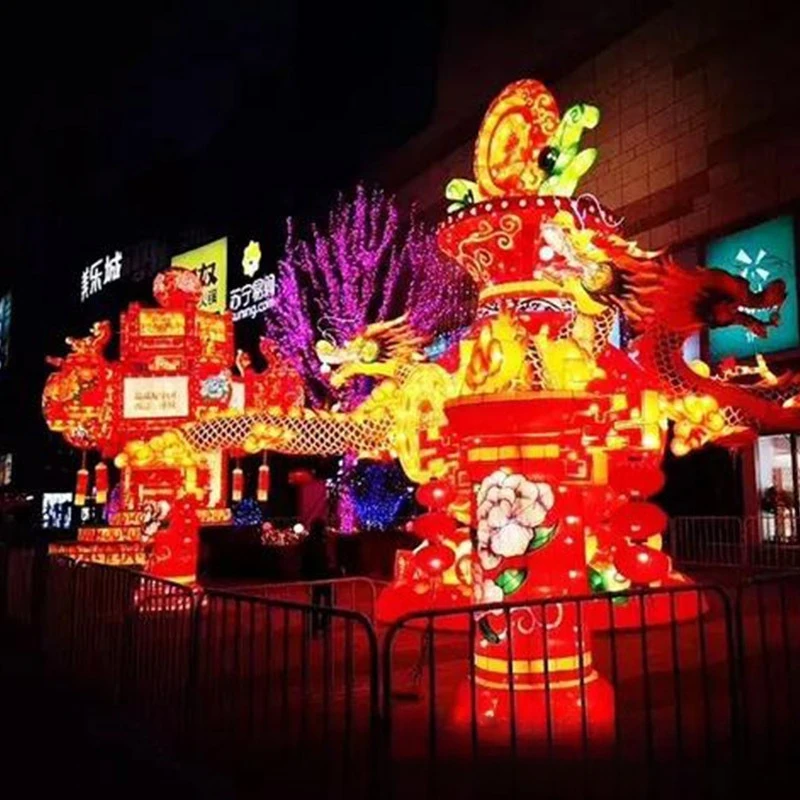 Spring Festival Lantern Festival Lighting Styling