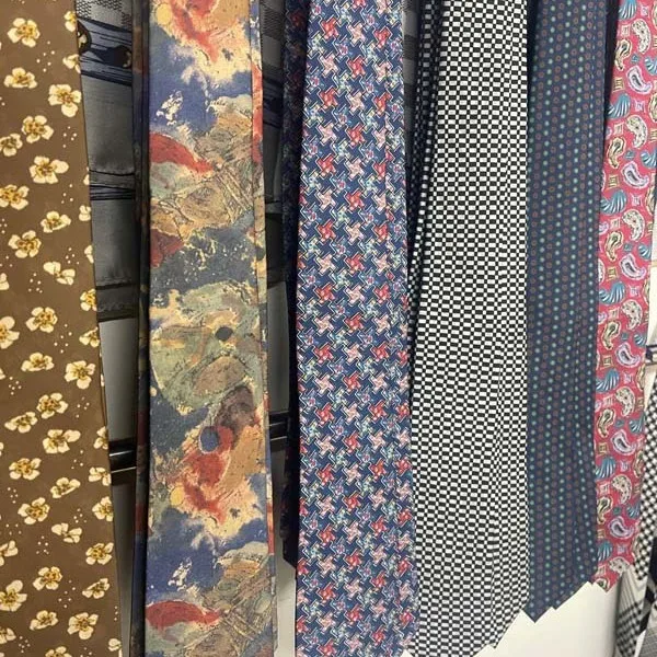 Super Soft Bohemian Silk Ties Men's Fashion 7cm Necktie For Men Wedding Business Meeting Gravata Colorful Novelty Printing Tie