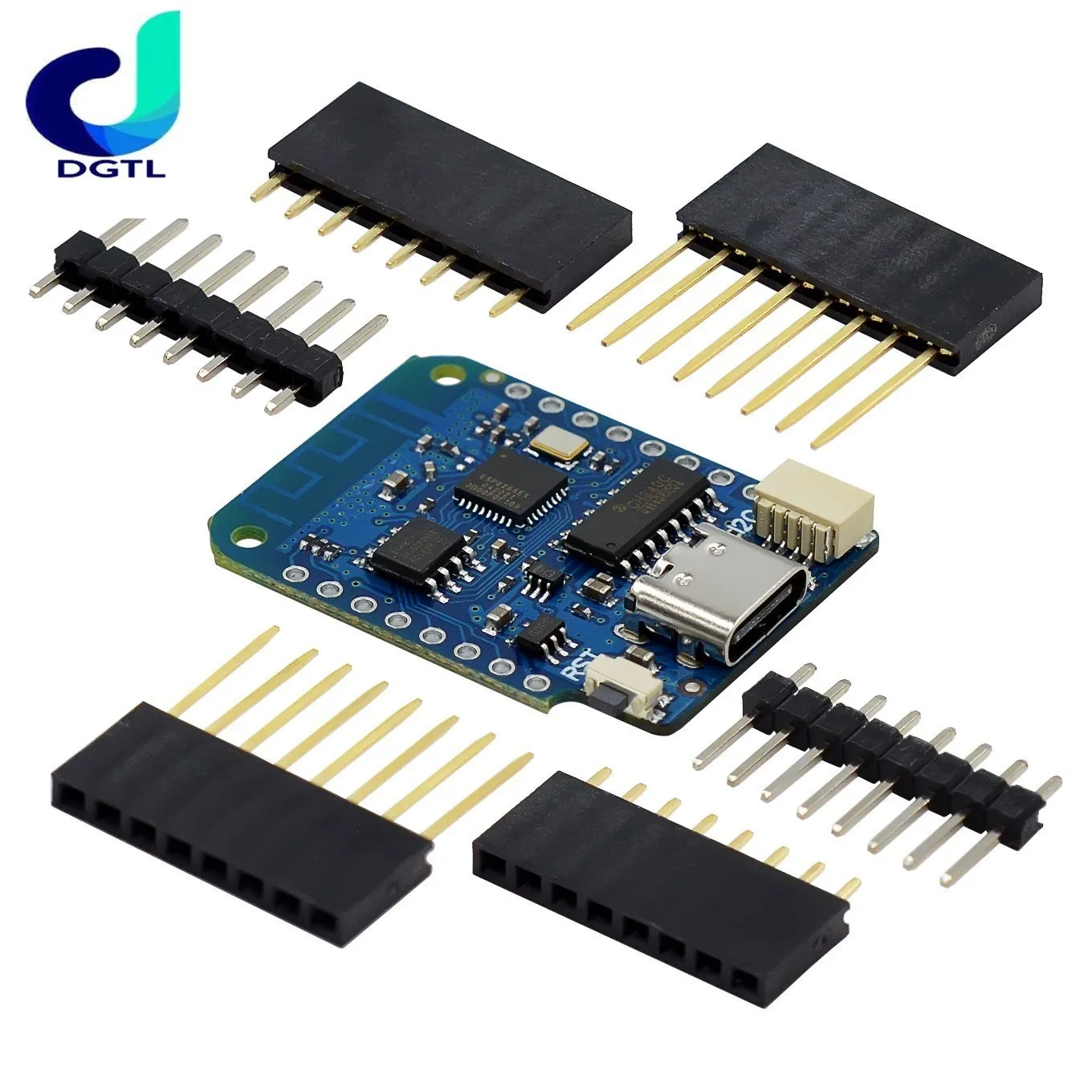 For WEMOS D1 Mini V4.0.0 TYPE-C USB WIFI Internet of Things Board based ESP8266 4MB MicroPython Nodemcu for Arduino Compatible