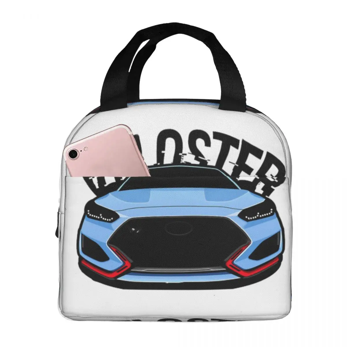 Hyundai N Performance Lunch Bags Insulated Bento Box Waterproof Lunch Tote Leakproof Picnic Bags Cooler Thermal Bag for Woman