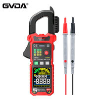 GVDA Digital Clamp Meter Multimeter Auto Range True RMS NCV DC AC Voltage Inrush Current Temperature Tester Automatic Voltmeter