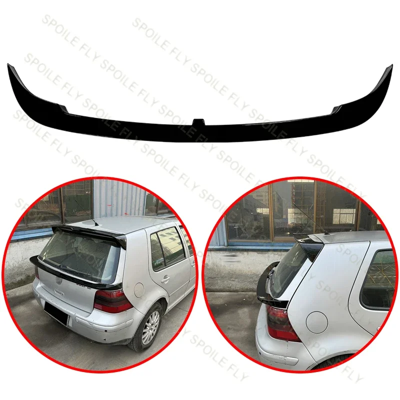 

For 1999-2006 VW Volkswagen Golf 4 MK4 R32 Hatchback High Quality ABS Middle Spoiler Rear Wing Car Accessories Body Kit