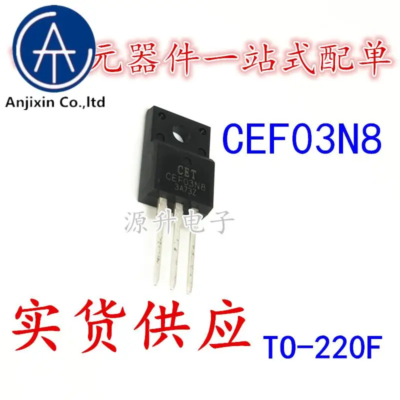 

20PCS 100% orginal new CEF03N8 field effect MOS tube TO-220F N channel 800V 3A