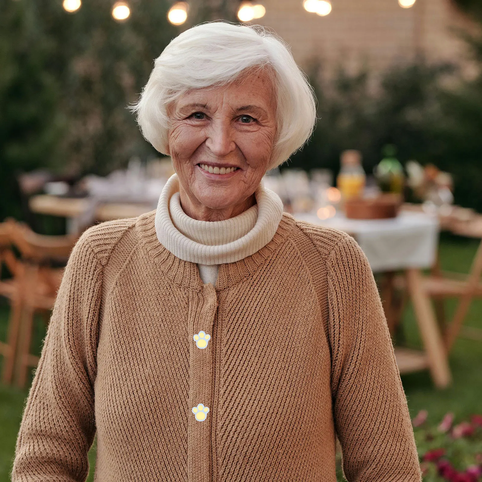 20pcs Cat Paw Resin Buttons Diy Sewing Buttons For Clothing Crafts Decorative Button Fashion Holes Button Sewing Craft