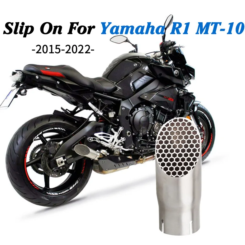 Slip On For Yamaha YZF R1 MT-10 MT10 FZ-10 2015 - 2022 Motorcycle