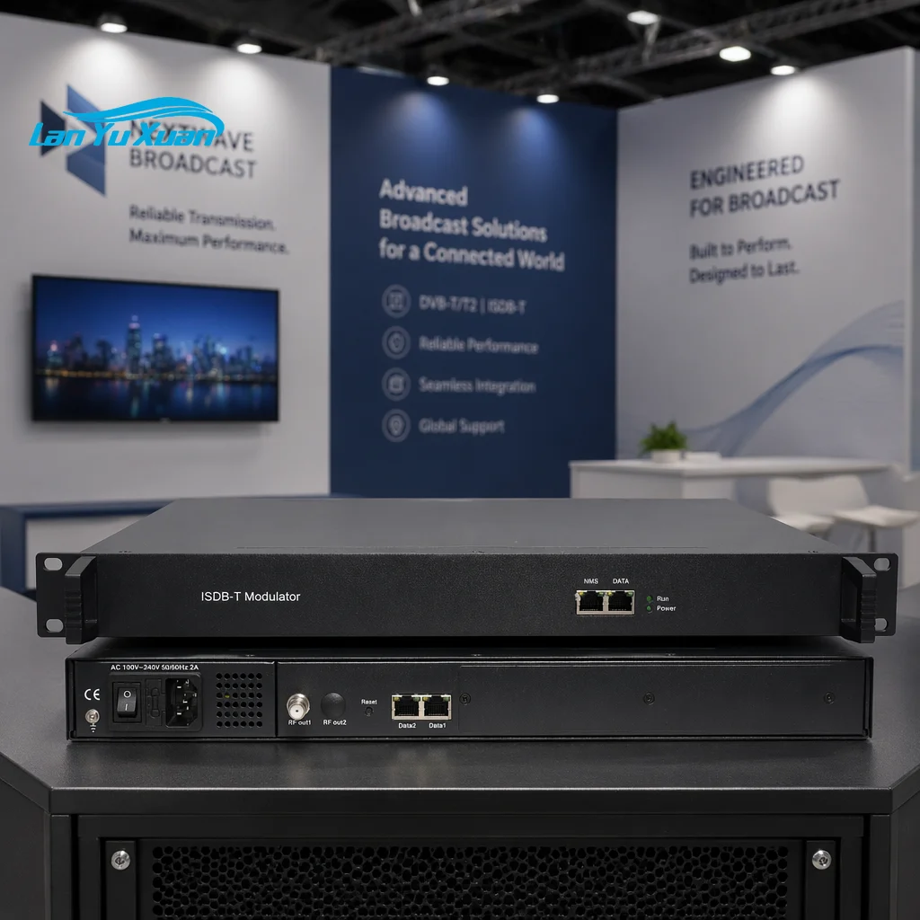 Cost Efficiencies Ip to Dvb t Modulator for Europe/Asia/Africa Application