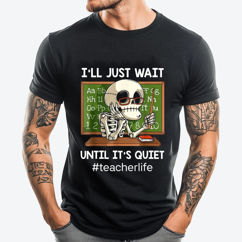 

Funny Teacher Cute Graphic T Shirts Comfortable Tshirts Printing For Man Free Shipping Clothes Casual