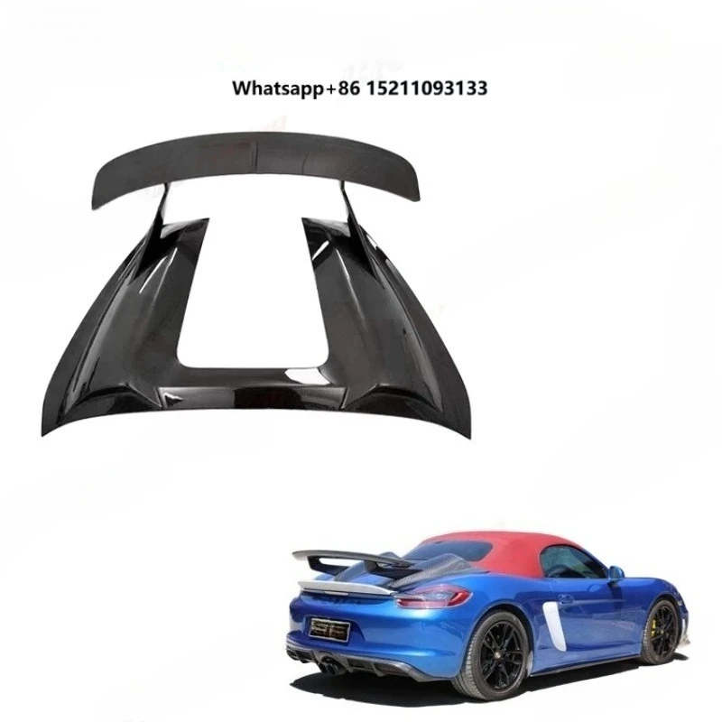 BK Tuning 981 718 GT Style Tail Wing Carbon Rear Spoiler for 718 981 982 Rear Spoiler