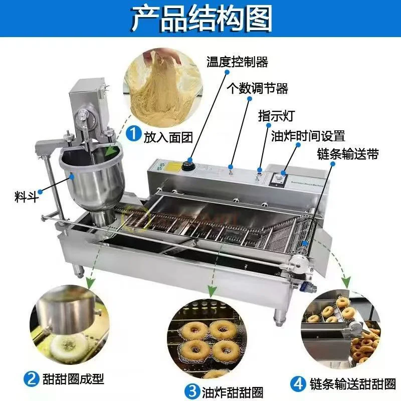 Ticari Otomatik Donut Yapma Ma - Commercial Donut Fryer Electric incelemesi ve fiyatı