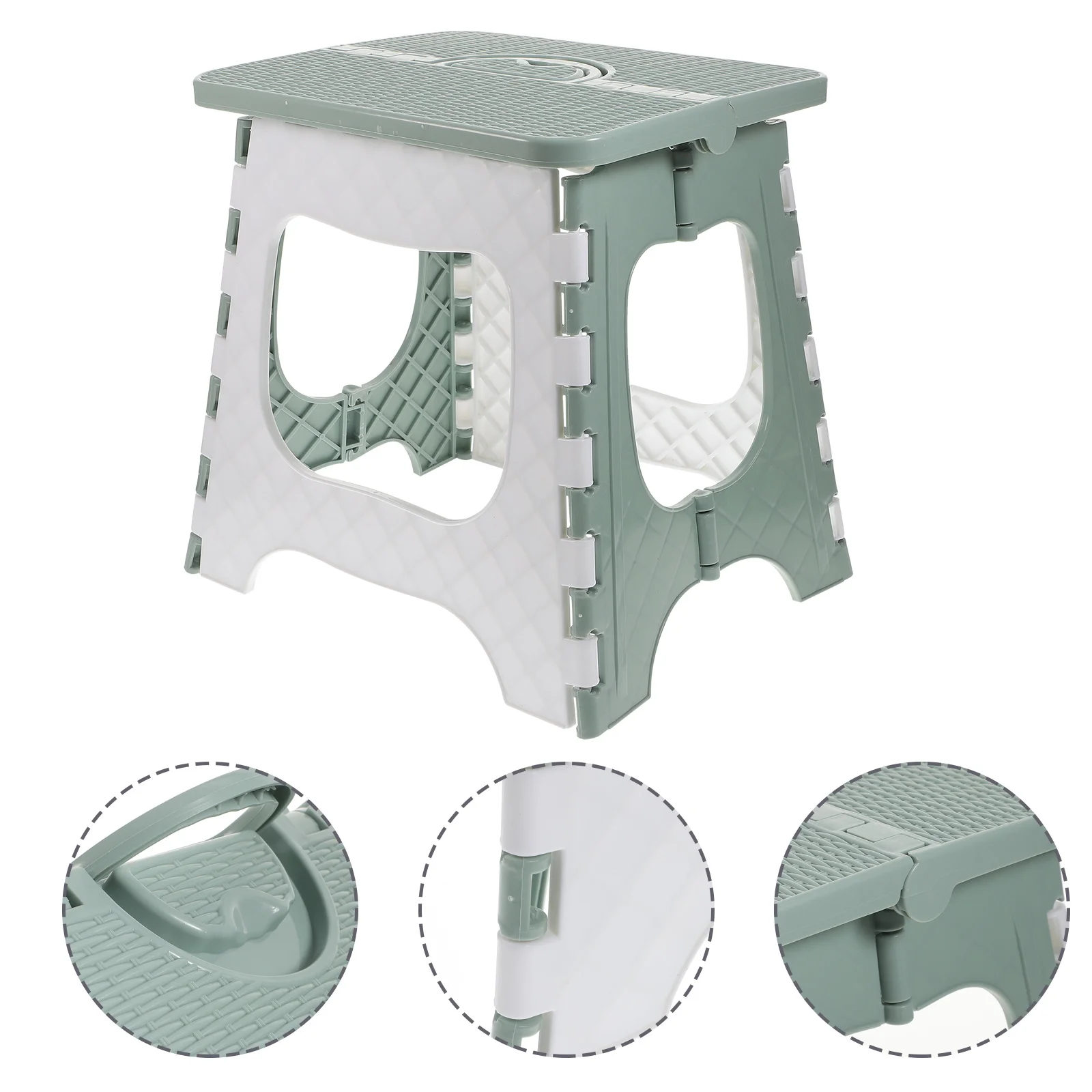 

Plastic Folding Chair Portable Collapsible Lightweight Folding Stool for Home Kitchen Bathroom Outdoor Hiking Fishing Travel