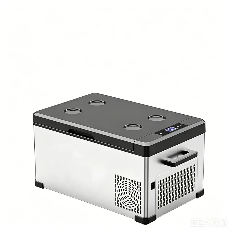 Premium Portable Car Fridge Freezer 12V 24V 220V Home Outdoor Camping SUV Parts