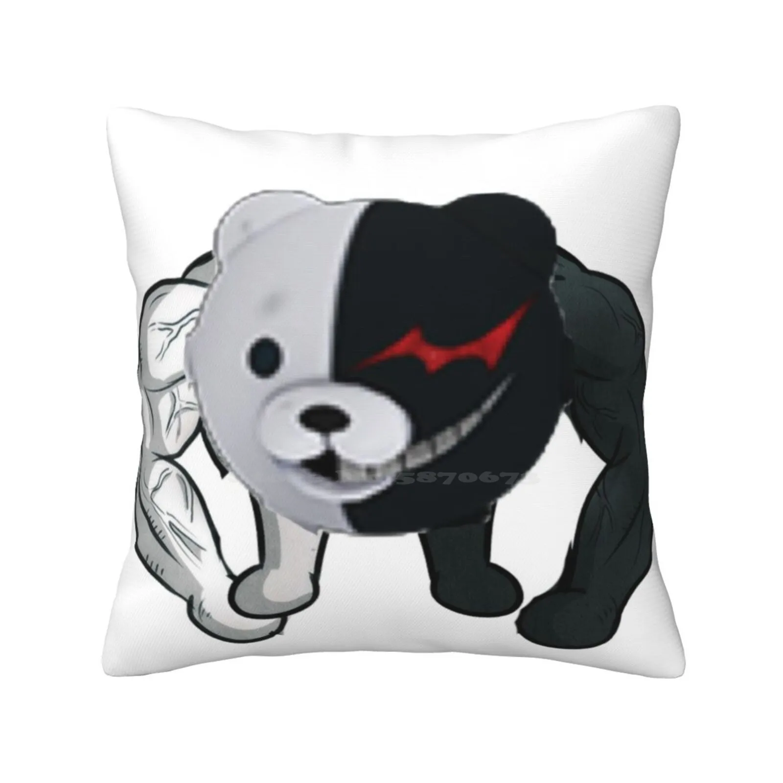 Ball Monokuma Home Sofa Car Cushion Cover Pillowcase Ball Monokuma Monokuma Ball Ballkuma Monokuma Buffkuma Monokuma Meme