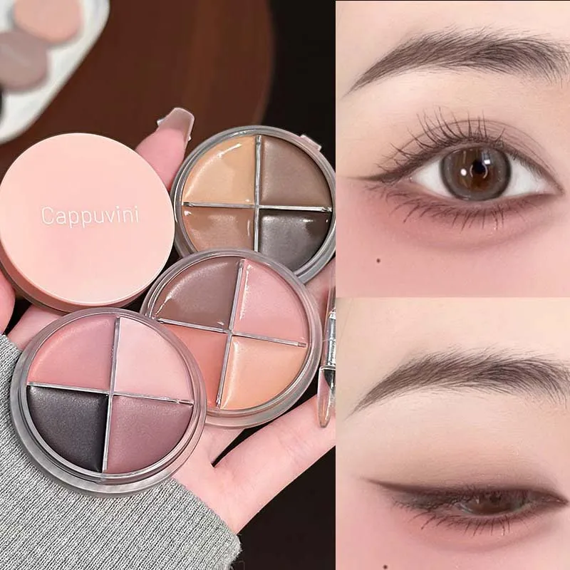 Cappuvini Matte Velvet Eyeliner Cream Silky Smooth Natural Finsh Eyeliner Waterproof Eye Makeup Cosmetic