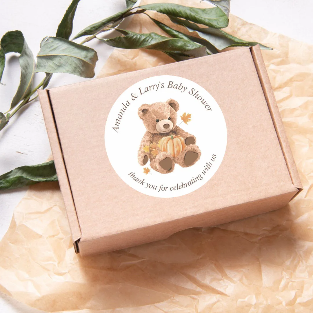 90pcs Custom Personalized Name and Birthday Stickers (For Baptism, Parties, and Gift Wrapping)