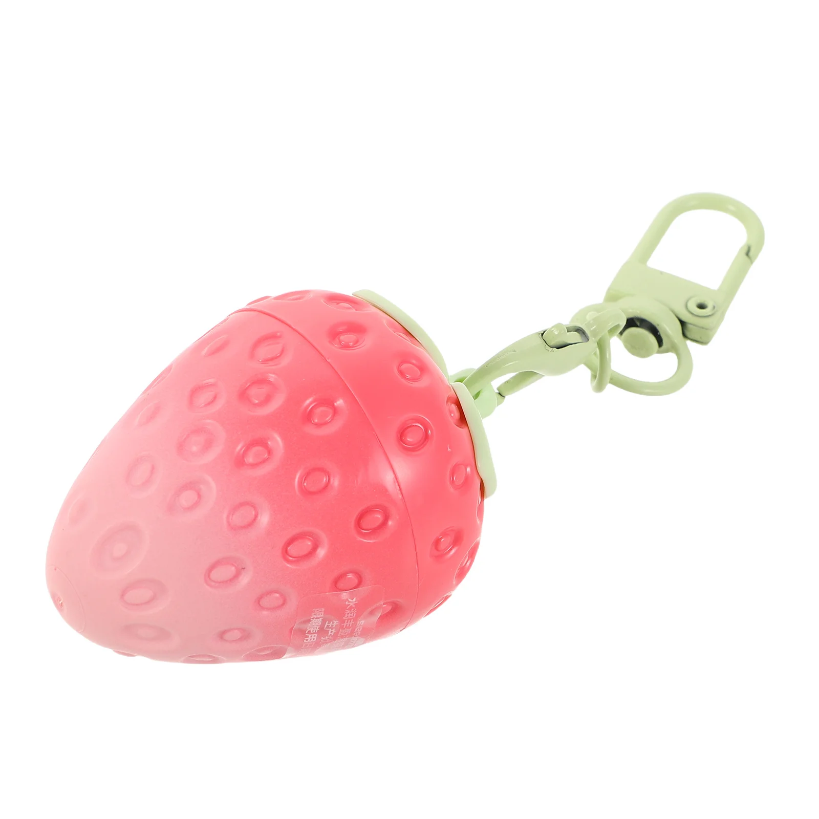 

Strawberry Lip Balm Portable Hydrating Moisturizing Lip Care Reactive Tint Sweet Scent Students Daily Use Anti Drying Deep