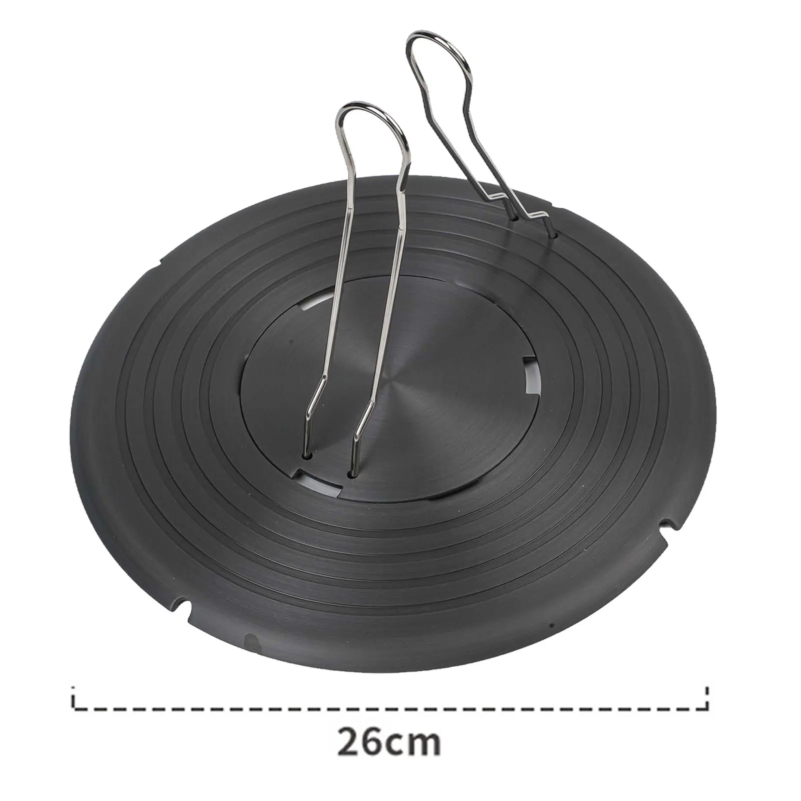 Cooking Defrosting Plate Aluminum Alloy Plate Safe Transportation Handle 3mm Thick Aluminum Compact Storage Design