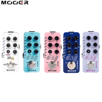 MOOER R7 Reverb Effect Pedal Tone Capture GTR Pedal,E7 Synth Effect Pedal,A7 Reverb Pedal Infinite Sustain,D7 Delay Pedal Looper