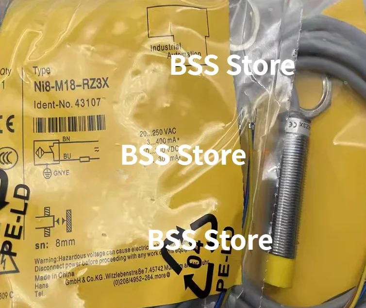 

Ni8-M18-RZ3X Ni8-M18-RD4X Ni8-M18-RN6X Ni8-M18-RP6X Ni8-M18-AZ3X Inductive Proximity Switch Sensor