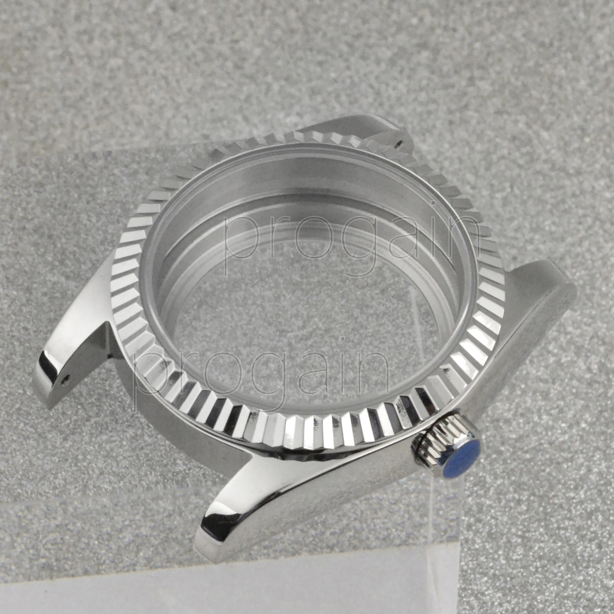 

36mm 39mm Stainless Steel Watch Case for Datejust Style 10ATM Waterproof With Sapphire Glass fit NH35 NH36 Mechanical Movement
