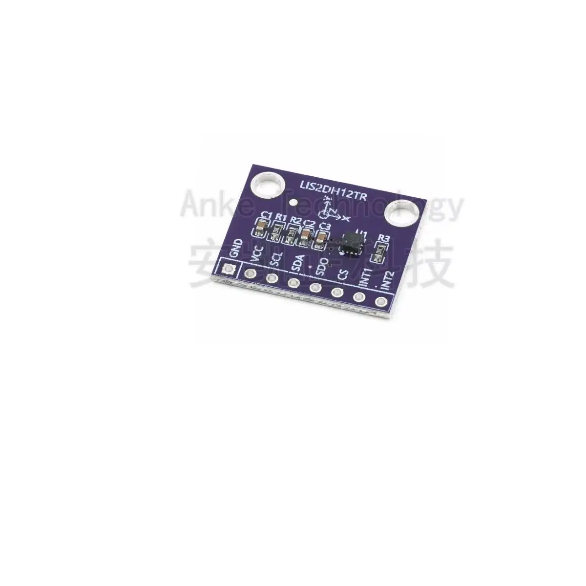 LIS2DH12TR Accelerometer Module, 3-Axis MEMS Accelerometer Motion Sensor Module