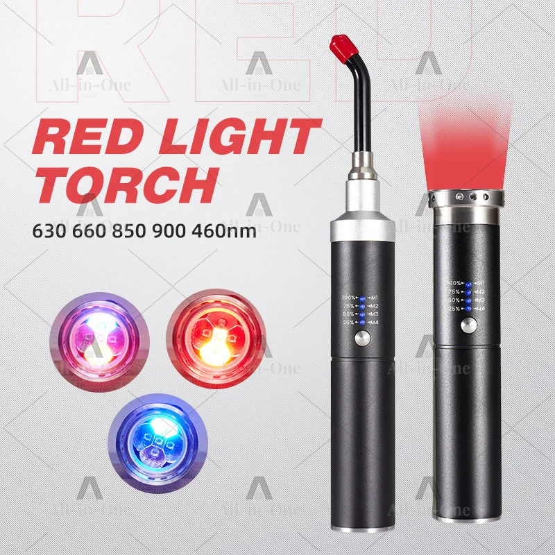 Red light flashlight red l with guide stick custom light source