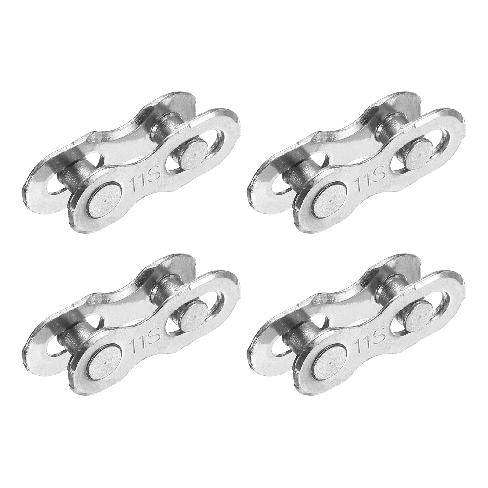 Uxcell 4pair 6/7/8/9/10/11/12 Speed Bicycle Chain Connector Lock Quick Link Road Bike Buckle Joint Buckle Master Cycling Parts - view 2