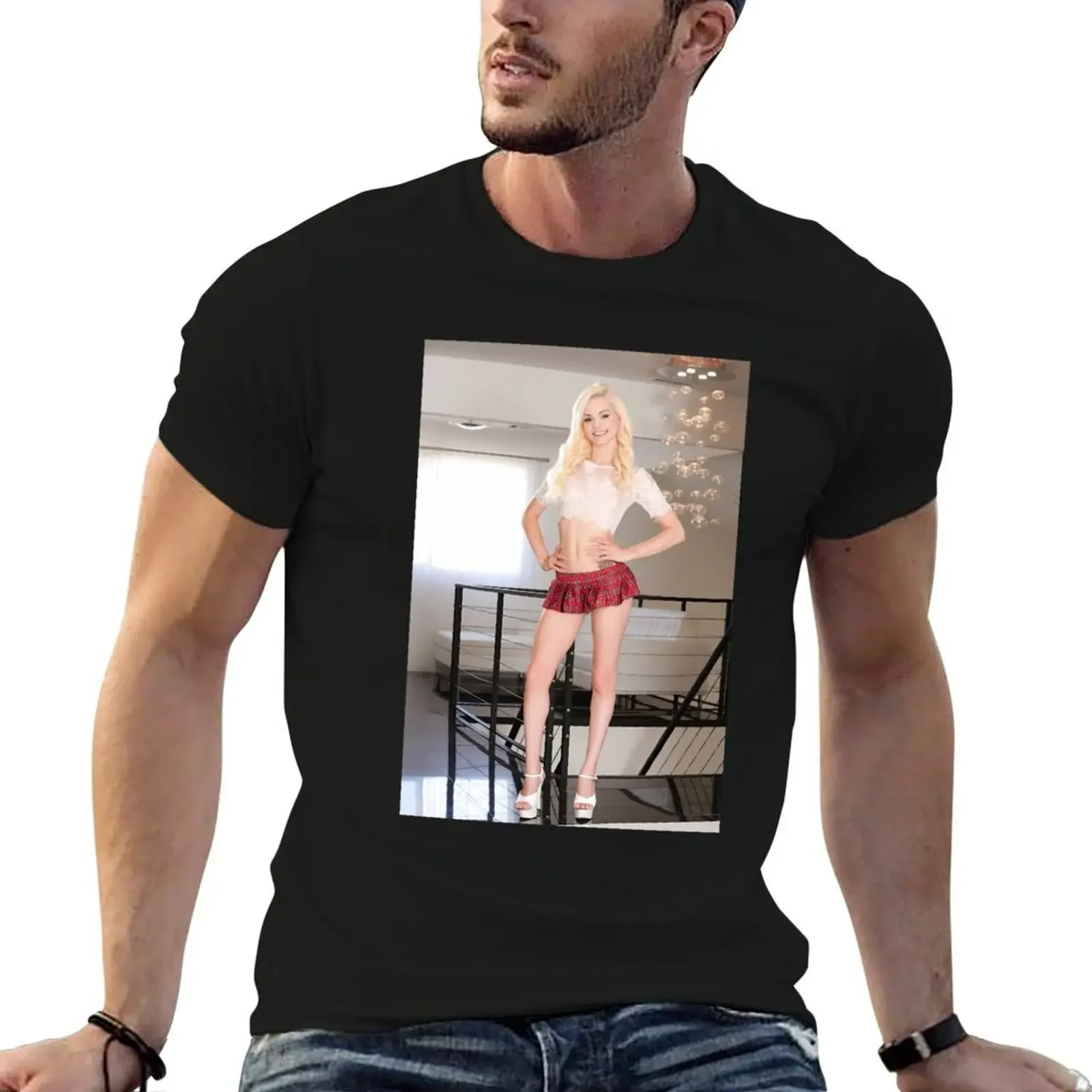 

Elsa Jean T-Shirt Blouse baggy shirts tees mens graphic t-shirts big and tall