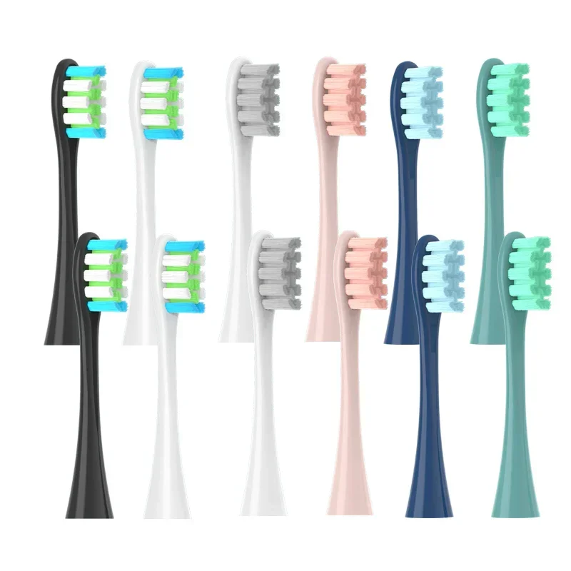 12pcs Replacement Brush Heads for Oclean X/ X PRO/ Z1/ F1/ One/ Air 2 /SE Sonic Electric Toothbrush DuPont Soft Bristle Nozzles