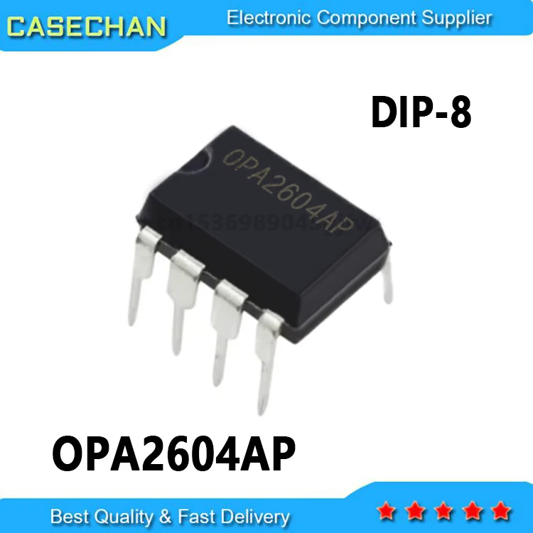 10PCS/LOT OPA2604AP OPA2604  2604AP 2604  DIP-8
