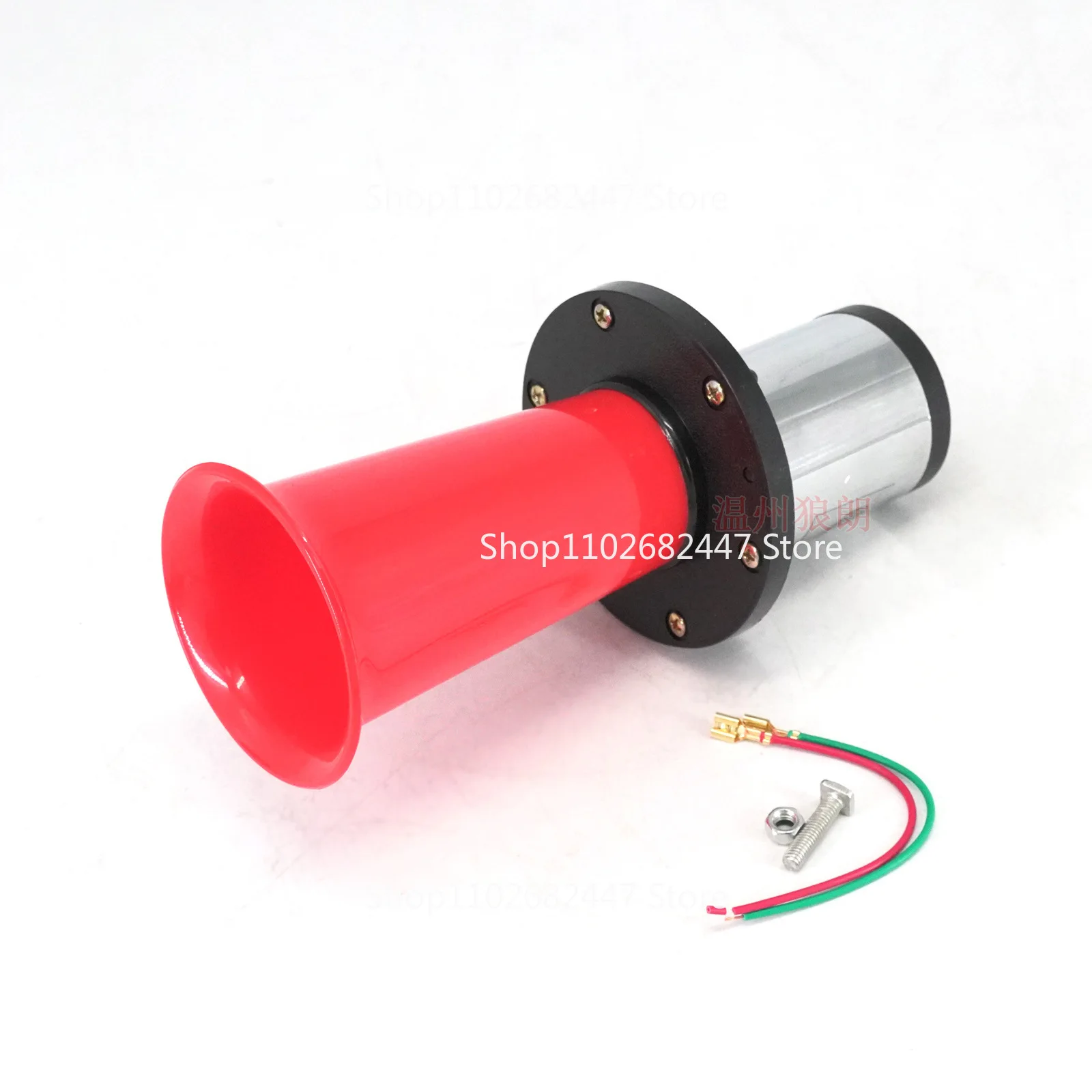 KX-4001 Car Motorcycle 12V Personalized Strange Sound Strange Sound Gas Horn, Retro Antique Classic Car Horn