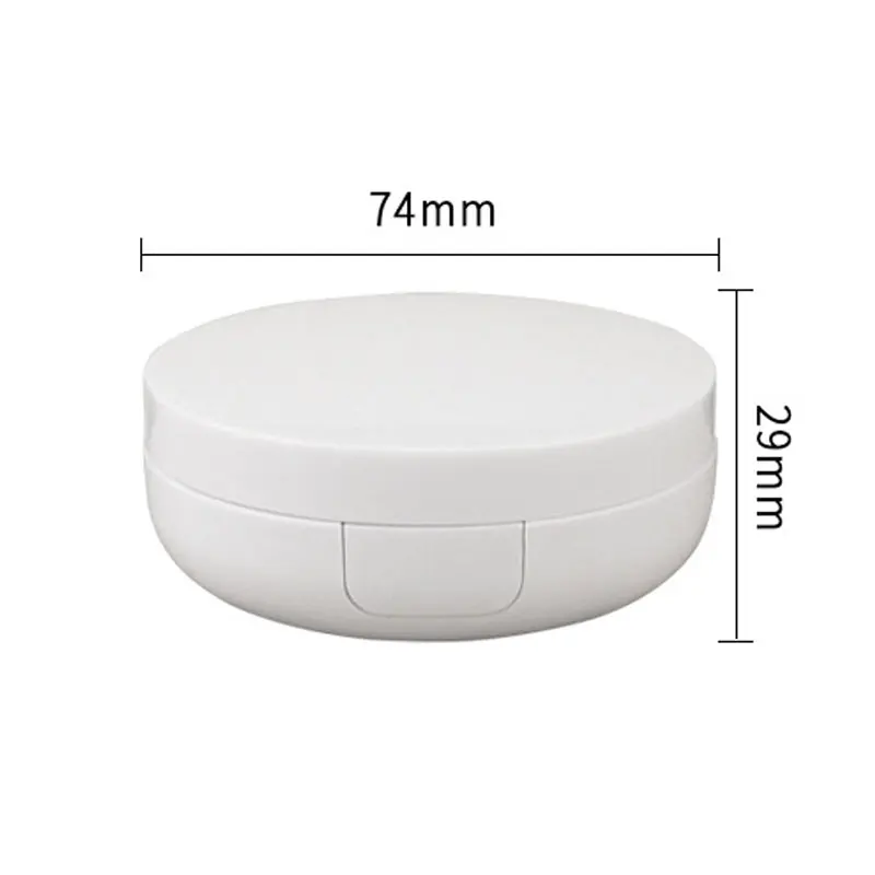 15g Empty Air Cushion Puff Box Portable Makeup Case with Sponge Mirror