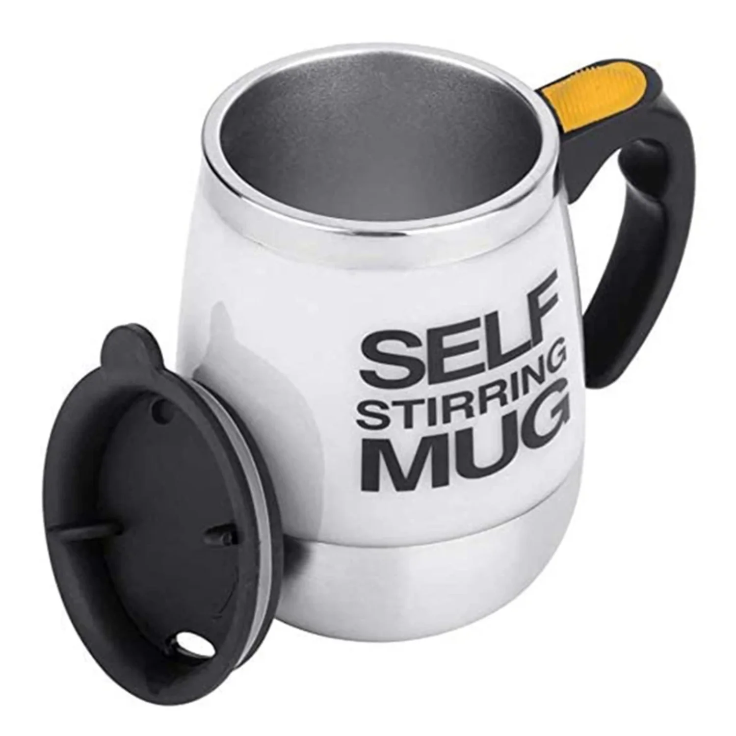 

Self Stirring Coffee Mug Cup Stainless Steel Automatic Self Mixing & Spinning Home Office Travel Mixer Milk Whisk Cup