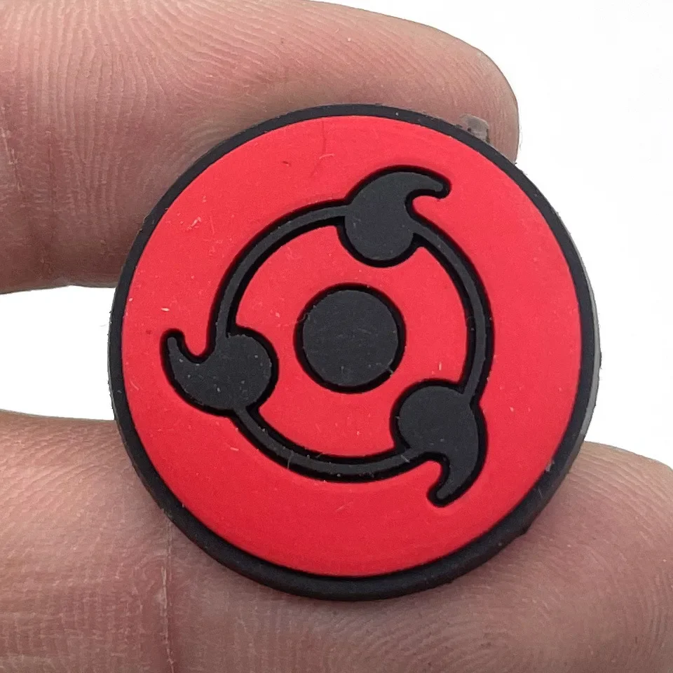 Nuovo 13 Pz Anime Naruto Scarpe Pendenti e Ciondoli In Pvc Del Fumetto Sharingan Nuvola Rossa FAI DA TE Divertente Scarpe Aceessories Sandali