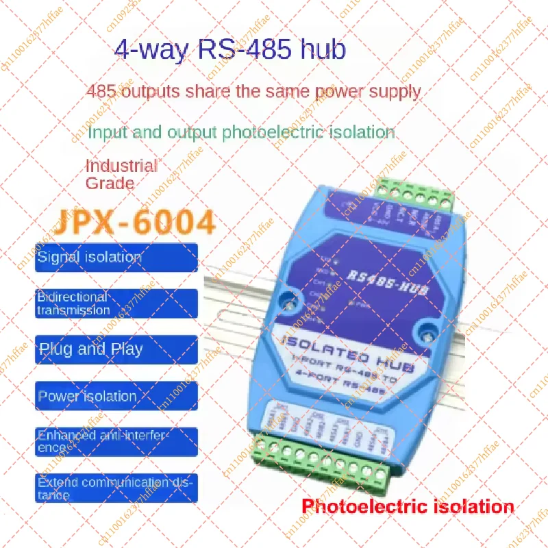 Industrial RS485 Hub 2/4/8 Channel Photoelectric Isolated Signal Splitter