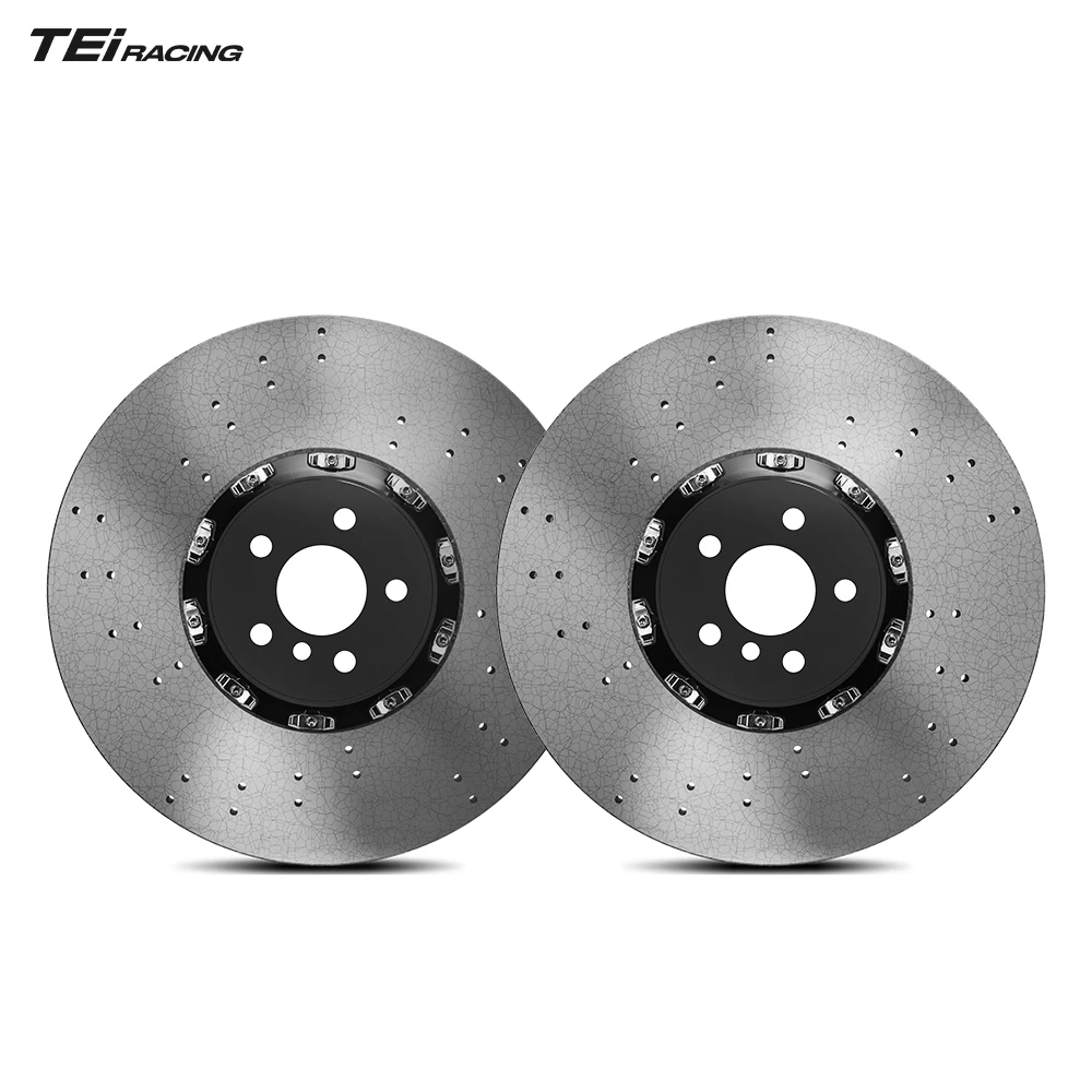 Carbon Ceramic Brake Disc for C7 Corvette Tesla Model 3 Cadillac Camaro