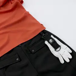 Fastener Tape Carabiner Fine Workmanship Unique Golf Towel Tape Carabiner Polyester Fastener Tape Hook Outdoor Accessories