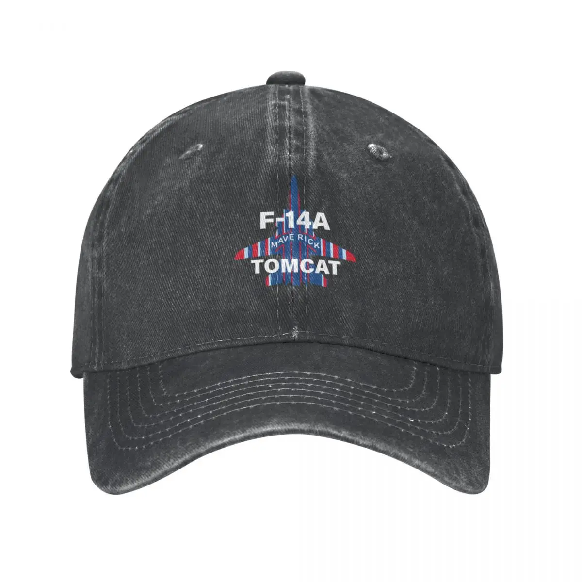 f-14a tomcat, maverick, top gun movie Cowboy Hat Snapback Cap black Big Size Hat Trucker Hat Golf Wear Men Women's