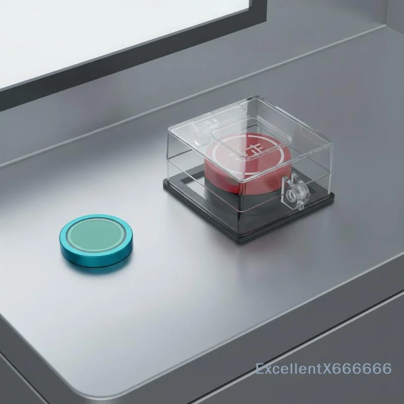 Lockable Button Safety Cover Anti Misoperation PC Protection Guard 40/50/60mm 1Pc for Factory Power Switch Protection
