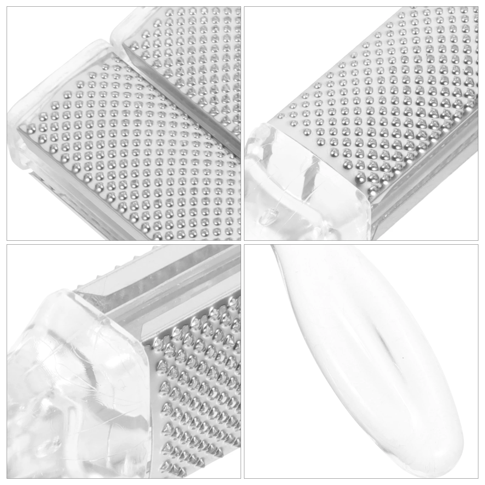 

4 Pcs Skin Care Tools Remove The Dead File Scrubber Double Sided Exfoliating Foot