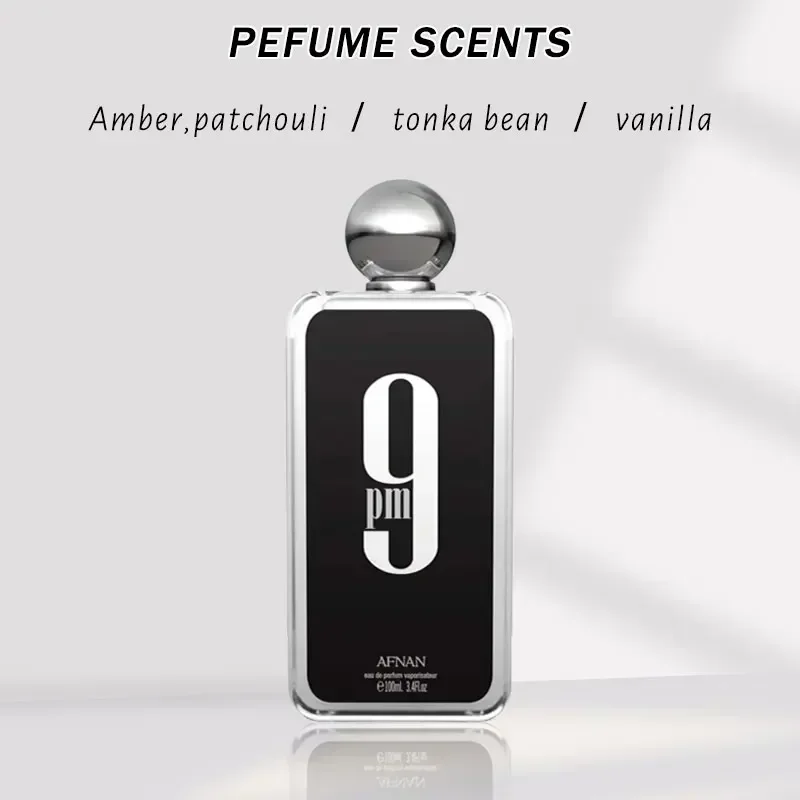 100ml Colonia 9pm Profumo da uomo originale di alta qualità Phermonones Sexy T®y Uomo Ormoni di lunga durata Spray per il corpo Set regalo Mini