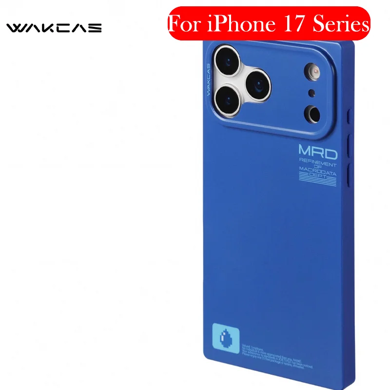

Чехол Wakcas для iPhone 17 Pro Max, задняя крышка с подушкой безопасности для iPhone 17 Pro